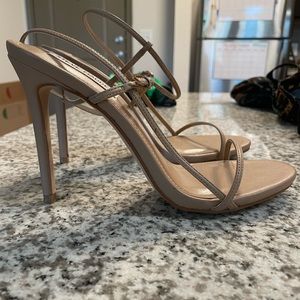Steve Madden nude heels. Size 8.5.